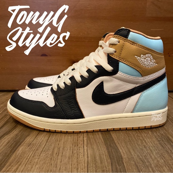 🦋NEW🦋 CUSTOM AIR JORDAN 1 RETRO HI - Picture 5 of 15